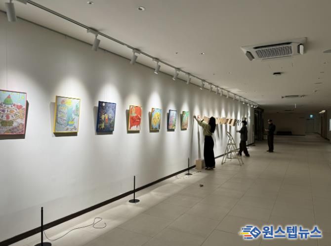 ‘작은 미술관’ 전시 설치 사진