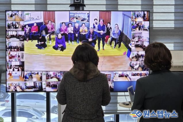 안성시, 비대면 원격시스템 활용, 한파 대비 상황 살펴