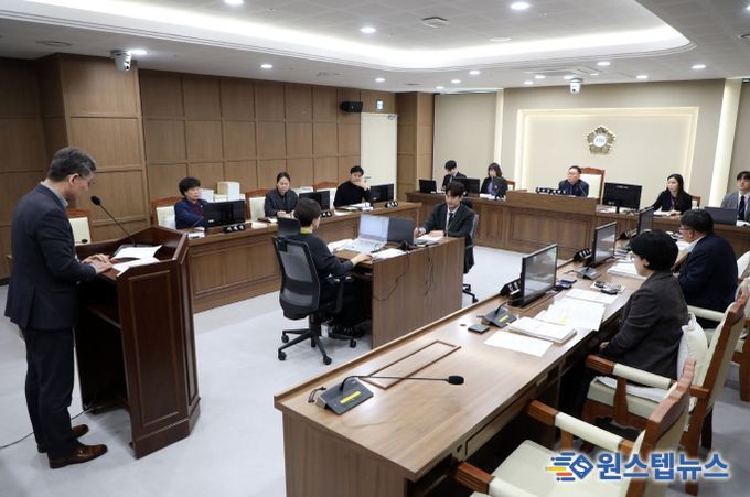 수원시의회 제398회 임시회_환경안전위원회 안건심사