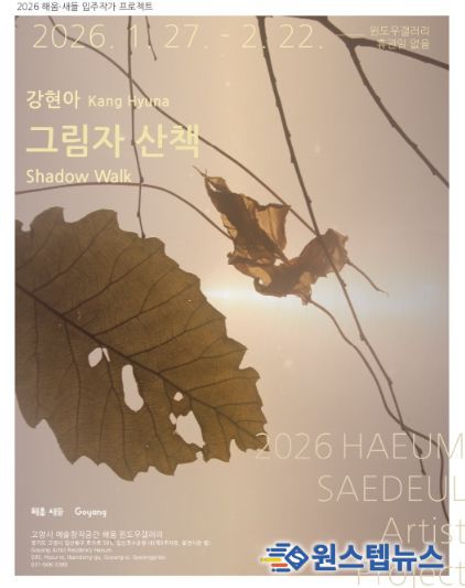 강현아 개인전 ‘그림자 산책’ 홍보문