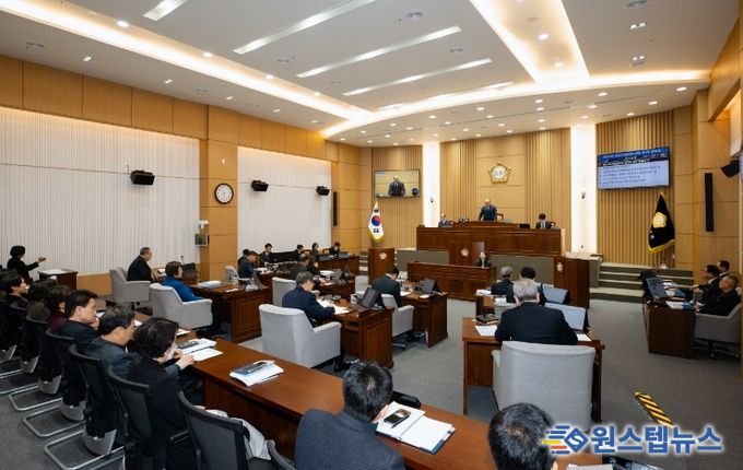 제349회 임시회 폐회식