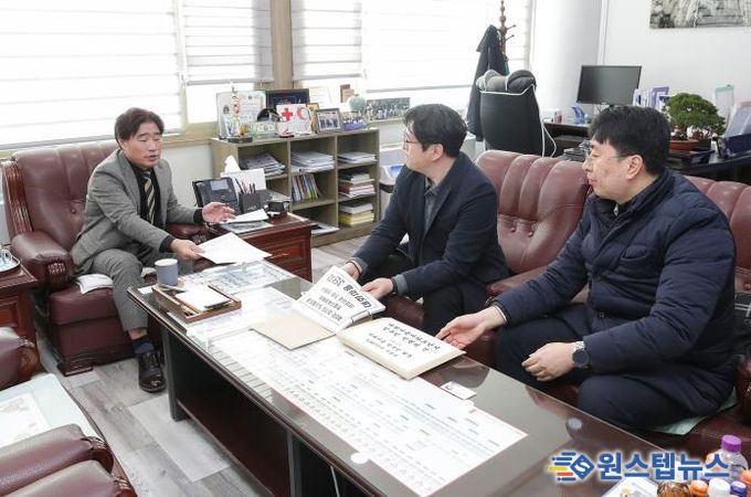 고양특례시의회 김운남 의장, 시민 교통환경 관련 민원 점검