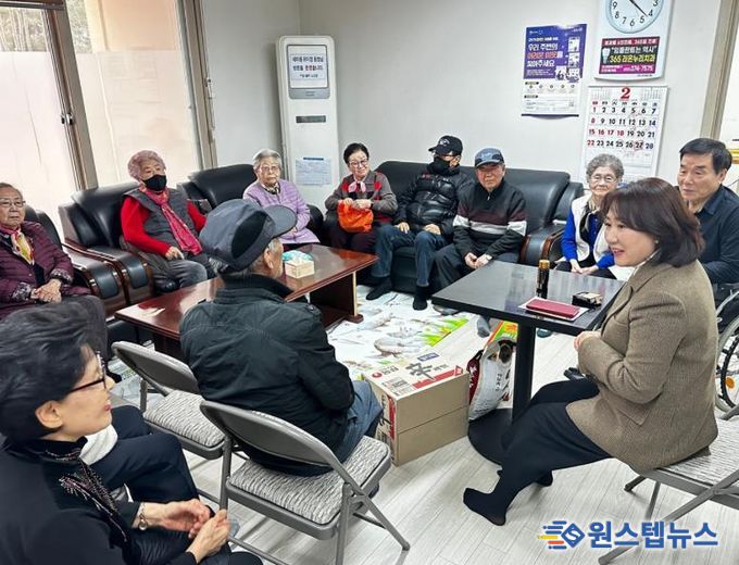 오산시 세마동, 설 명절 맞아 경로당 15개소 순회 방문… 어르신 안부 살펴