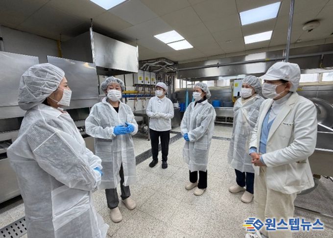 고양교육지원청, 학교 급식실 구석구석 살폈다