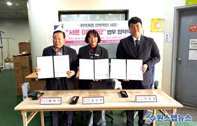 ‘서로 이웃해요’ 군포1동, 이웃의 손을 잡고 안부를 잇다