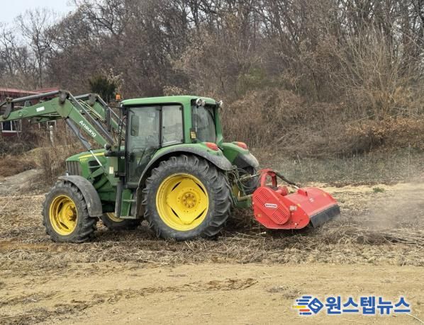 양주시, 영농부산물 안전처리 지원사업 3월까지 무료파쇄 실시