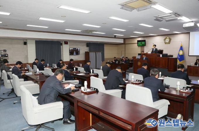 상주시의회, 제237회 임시회 폐회