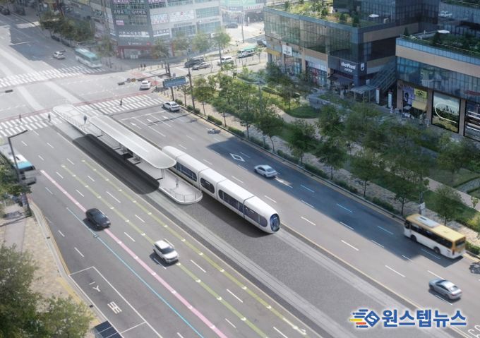 동탄트램 조감도