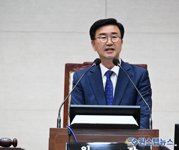 완주군의회 유의식 의장, “대동세상은 군민이 주인인 지방자치”
