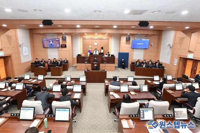 김해시의회 제277회 임시회 개회