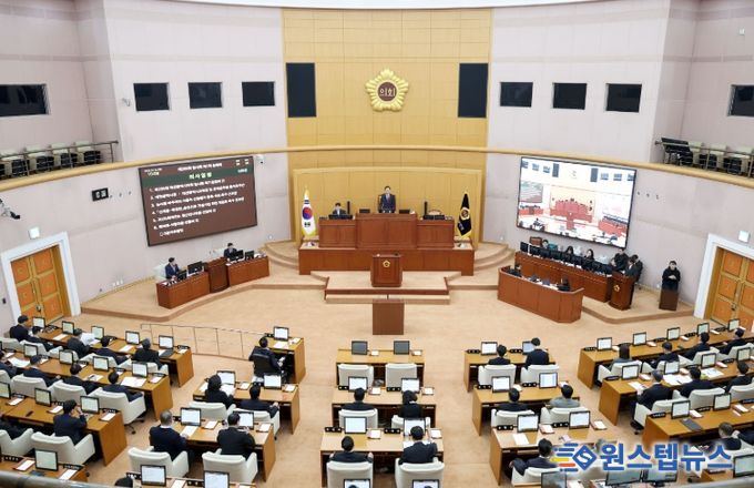 대전시의회, 제295회 임시회 개회