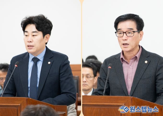 (왼쪽부터) 김상수 의원, 이상기 의원