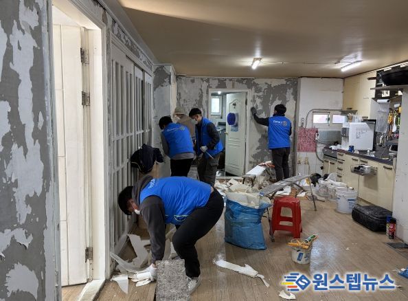 오산매홀로타리클럽, 자원봉사센터 연계 장애인 가정 주거환경 개선