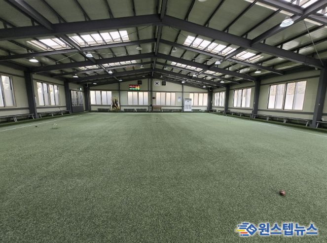 수지체육공원 정비 완료 모습