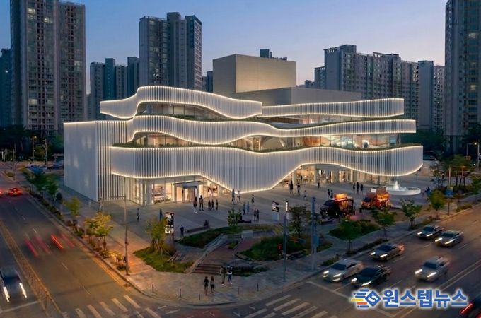 운정중앙역 문화공연 콤플렉스 조감도(대표)