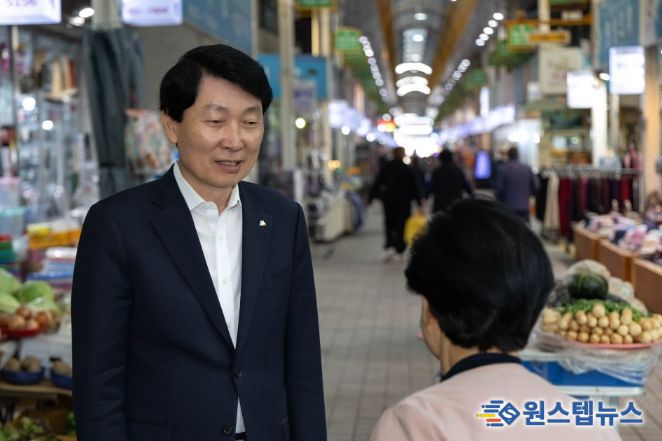 경상원, ‘통큰 세일’ 북부 상권 현장 점검…도민 참여 독려