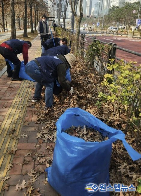 수원시 영통구 광교2동, 호우대비 대청소 실시
