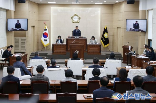 계룡시의회, 제187회 임시회 폐회