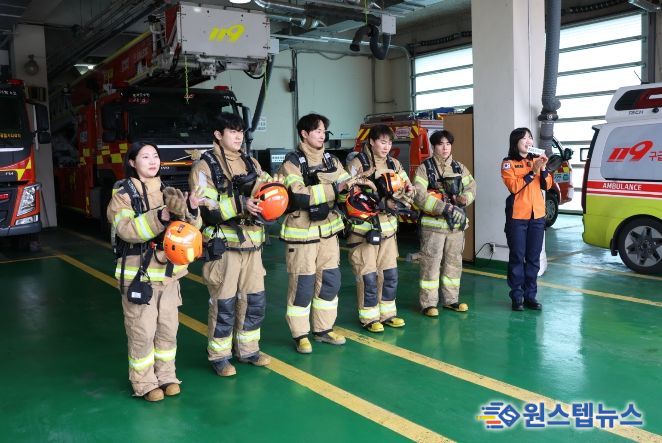 가평소방서, 소방홍보 콘텐츠 '나는 소방관이다' 촬영 진행