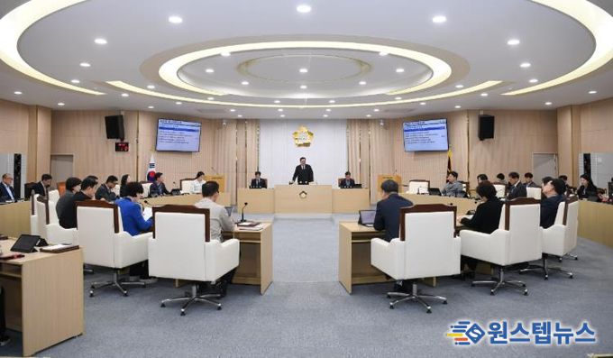 광산구의회, 제303회 임시회 폐회…4년 여정 마침표