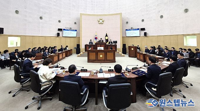 기장군의회, 제9대 공식 회기 마무리