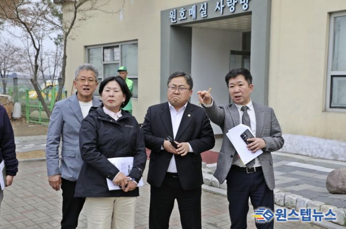 수원시 권선구, 호매실동 생활밀착형 사업 현장 점검…