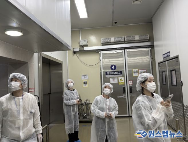 (재)안양·군포·의왕·과천 공동급식지원센터, 안양·군포·의왕시와 어린이 과일간식 공급업체 합동 현장 점검 실시