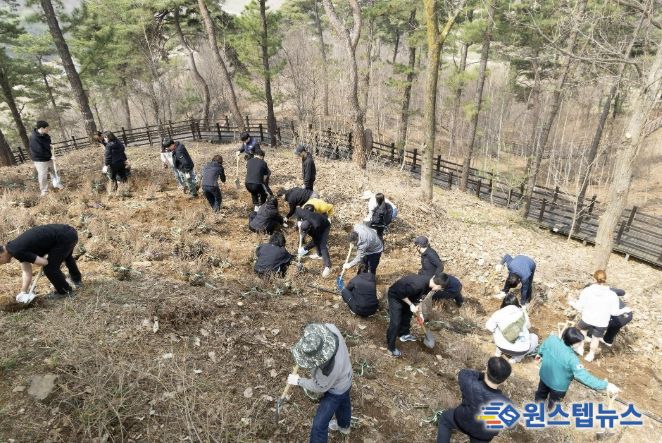 연천군, 제81회 식목일 기념 산철쭉 식재