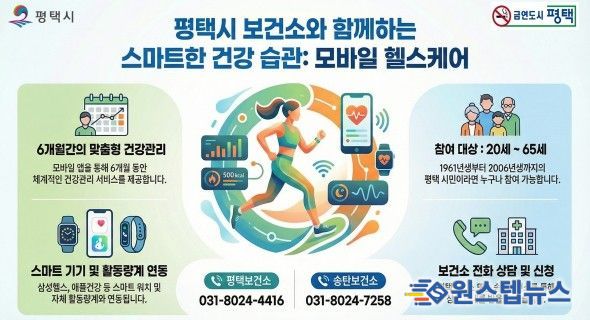 평택시, ‘보건소 모바일 헬스케어’ 본격 가동