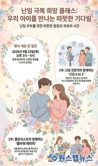 난임 전문의와 나누는 깊이 있는 소통, ‘난임의 이해’