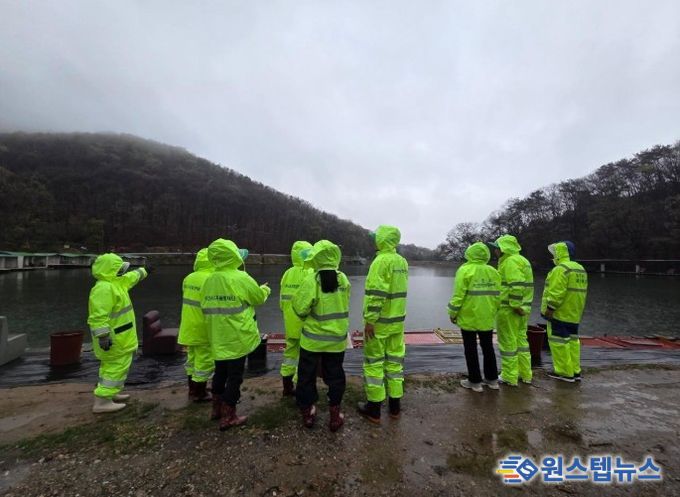 이천시 자율방재단, 인명피해 우려 지역 예찰 실시