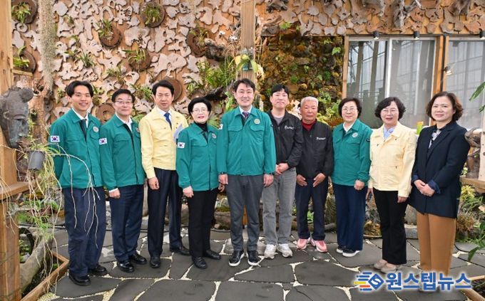 진주시의회 경제복지위, 농업회사법인 부양란㈜ 현장방문