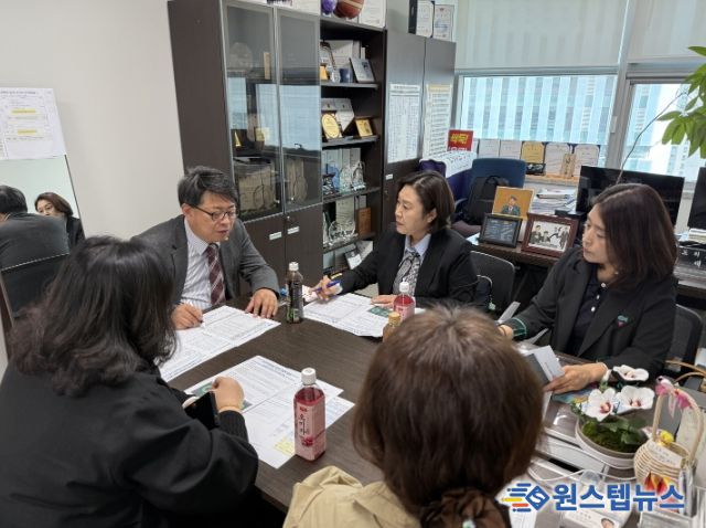 김재훈 의원, 0세아 보육 환경 개선 정담회 참석