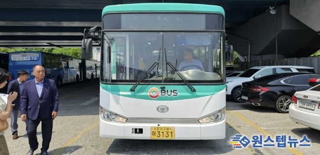 구리시, 상반기 공공관리제 시내버스 청결점검 실시